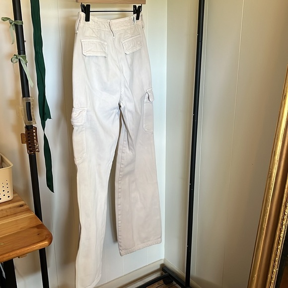 Altar’d State Khaki Cargo Pants - Picture 4 of 5
